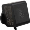 Raspberry Pi 27W USB-C Power Supply, EU Plug, Black